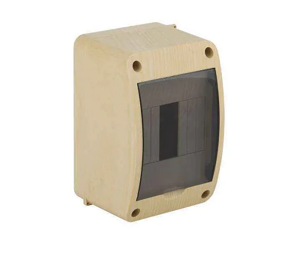 Щиток ОП Тусо 4 мод. с верт. двер. 140х90х85мм сосна Рувинил 68304-27М 