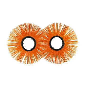 Диск щёточный полипропиленовый (первичный) беспроставочный 120х550 мм для коммунальной техники