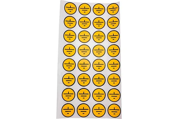 Наклейка "Земля" (d30мм.) EKF PROxima