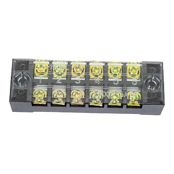 Клеммник ТВ-1506 2,5 мм2 15А 6 пар  EKF