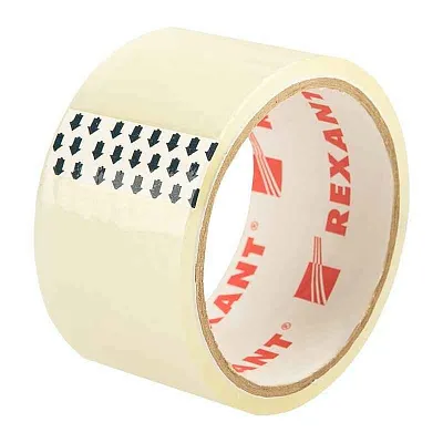 Скотч упаковочный 48ммx36м 50мкм прозр. Rexant 09-4201 