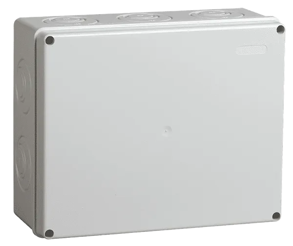 Коробка распаячная КМ41272 о/п 240x195x90 (5вводов) IP55 ИЭК