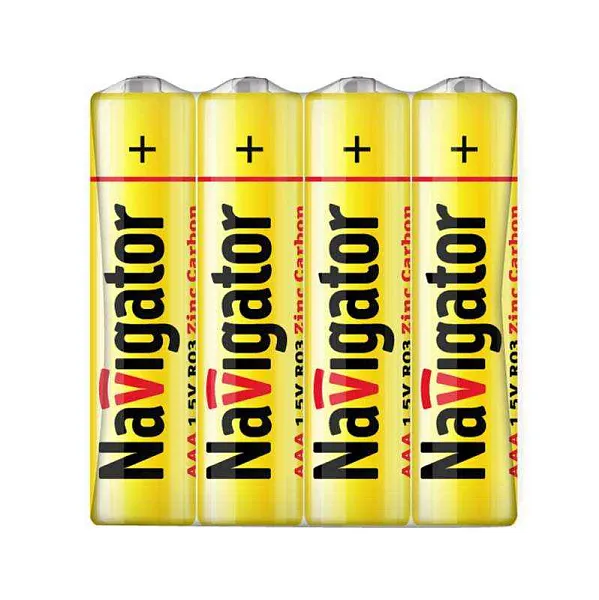 Элемент питания ААА NBT-NS-R03-BP4 (уп.4шт) Navigator 94767