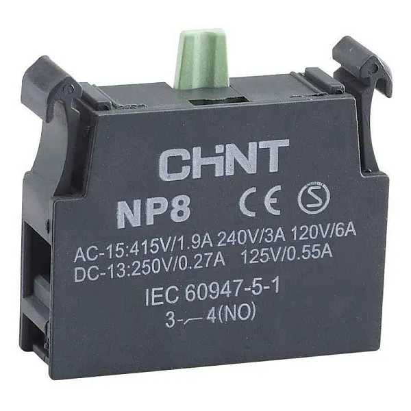 Блок контактный 1НО для NP8 (R) CHINT 669998 