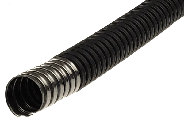 Металлорукав из нержавеющей стали в ПВХ изоляции Р3-НП нг 16 (50 м/уп.) В1,5 ГОФРОМАТИК 