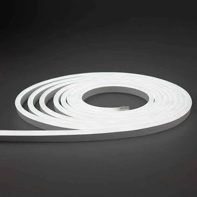 Шнур светодиодный гибкий неон LED SMD 8х16мм 120LED/м односторонний бел. 5м Neon-Night 131-005