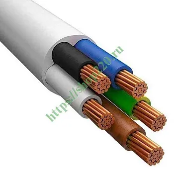 Провод ПВС 5x6,0  ККЗ, РФ