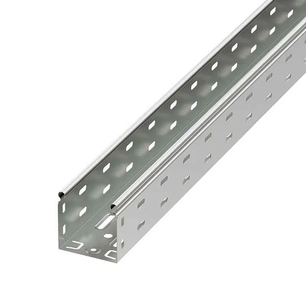 Лоток листовой перфорированный 80х80 L3000 сталь 0.7мм DKC 35301 