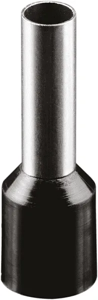 Наконечник-гильза втулочная 71 911 NET-E6012-B10 черн. (уп.10шт) Navigator 71911 