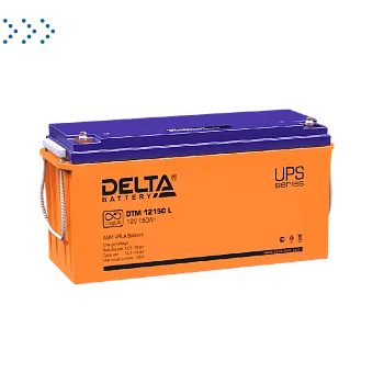 Аккумуляторная батарея DTM 12150 L Delta