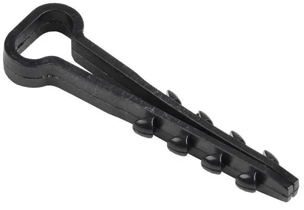 Дюбель-хомут 5х8мм нейлон черн. (уп.100шт) IEK UHH36-5-8-100 