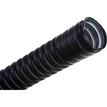 Металлорукав в ПВХ изоляции Р3-ЦП нг 38 (20 м/уп.) с протяжкой ГОФРОМАТИК