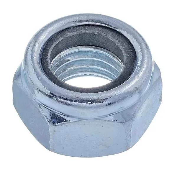 Гайка самостопорящаяся М 10 DIN 985 цинк (уп.4шт) европодвес СТРОЙМЕТИЗ 3040061