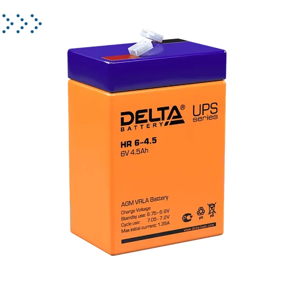 Аккумуляторная батарея HR 6-4.5 Delta - купить в Москве - ООО Гамма-компоненты