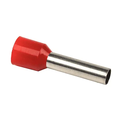 Наконечник штыревой втулочный изол. НШвИ 10.0-18 (уп.50шт) EKF nhvi-10.0-18 