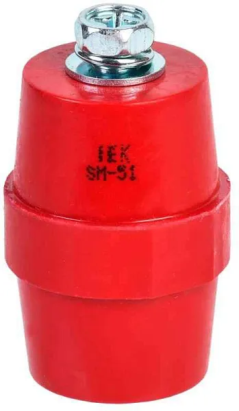 Изолятор SM51 (М8) силовой с болтом IEK YIS11-51-15-B 