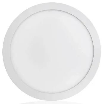 ДВО  24Вт 6,5К панель(круг бел.) d220 IP44 ODL-M1-24W-6.5K-WH-LED ОНЛАЙТ 90491