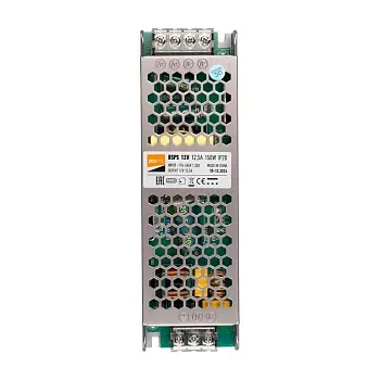Блок питания для светодиодной ленты 150Вт 12.5А 12В IP20 BSPS метал. JazzWay 3329235A