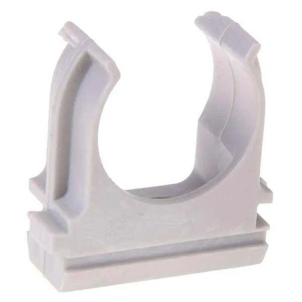 Держатель для труб (клипса) d20мм сер. Урал Пак АТ-50120-100 