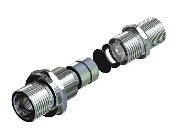 Ех-кабельный ввод ВКВБ2-НР-G1 1/4-26-33 1Ex db e II Gb X ГОФРОМАТИК