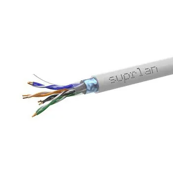 Кабель витая пара FTP кат.5E 4х2х0.51 Cu PVC Indoor Premium 305м (м) SUPRLAN 01-1012-2