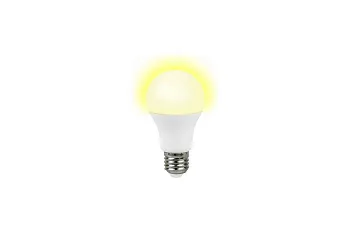 Лампа ЛЕД  E27 10Вт (желтый свет) PLED-A60 BUGLIGHT Yellow E27