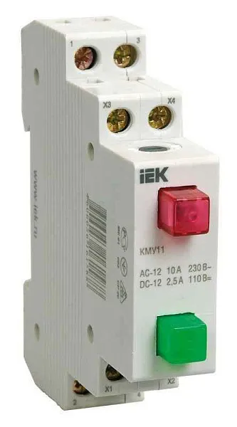 Кнопка управления модульная КМУ 11 KARAT IEK MBD10-11-K51 