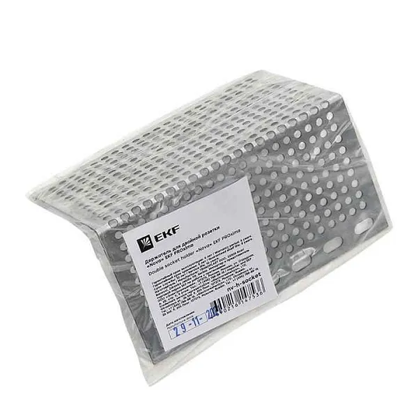 Держатель для 2-м розетки Nova PROxima EKF nv-h-socket 