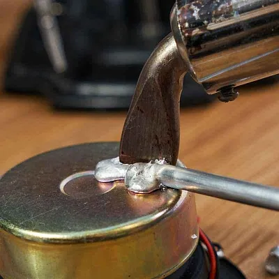 Припой пруток ПОС-40 (d8мм L400мм 195±10гр) Rexant 09-3541 