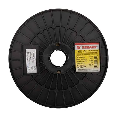 Трос стальной в ПВХ изоляции d3.0мм (200м) REXANT 09-5330 