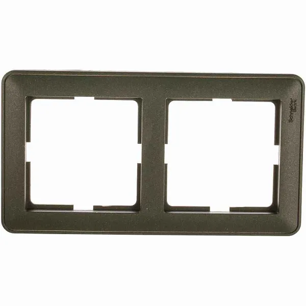 ШЭ 59 Рамка КД-РС254-68 д/модуля РС16-254-x (черный барxат)(48шт./уп)