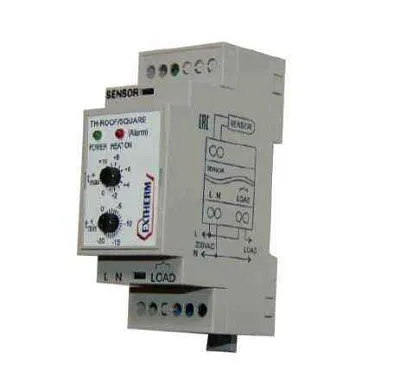 Термостат для управления системой электрообогрева на кровлях/площадках по темпер. воздуха EXTHERM Th-roof 