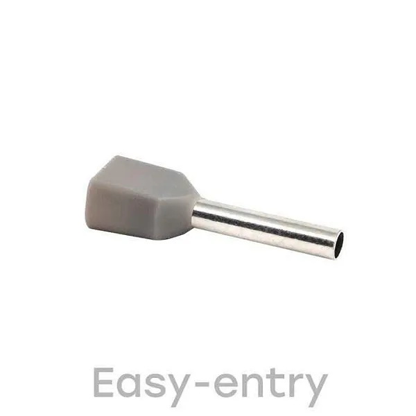 Наконечник штыревой втулочный НШвИ(2) 0.75-10 (уп.50шт) EKF nhvi2-0.75-10 