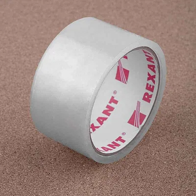Скотч упаковочный 48ммx36м 50мкм прозр. Rexant 09-4201 