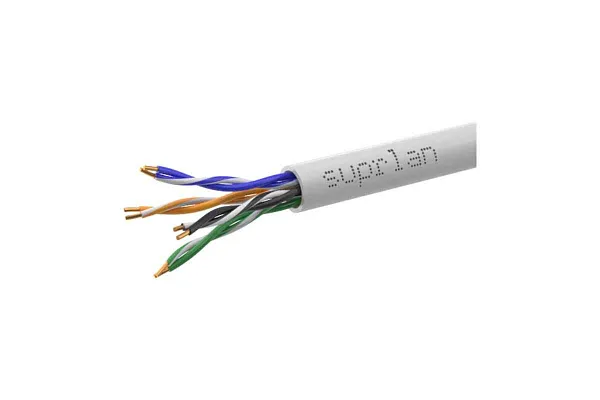 Кабель UTP 4х2хAWG24 кат.5E Cu LSZH нг(A)-HF In. Standard (м) SUPRLAN 01-0320-1