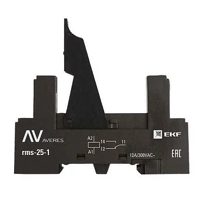 Разъем для реле РM slim 25/1 AVERES EKF rms-25-1 