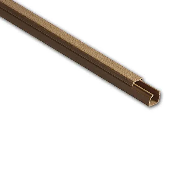 Кабель-канал 12х12 L2000 пластик бук (светл. основа) Ruvinil РКК-12х12-38М 