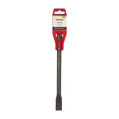Зубило плоское 14х20х250мм SDS PLUS Kranz KR-91-0207 