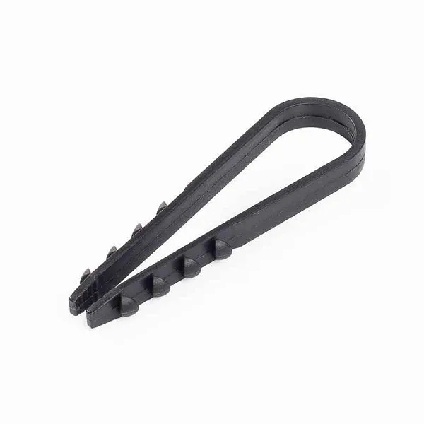 Дюбель-хомут ДХ 19-25 для круглого кабеля нейлон черн. (уп.100шт) Fortisflex 59566 