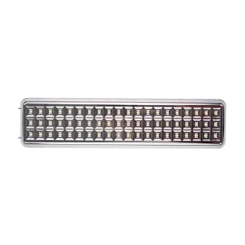 Фонарь-светильник аккумуляторный Accu9-L60-wh аварийный 60SMD яркий 300лм 2ч/эконом 90лм 6ч 220В аккум. Li-ion 3.7В 2.4А.ч бел. JazzWay 5024540