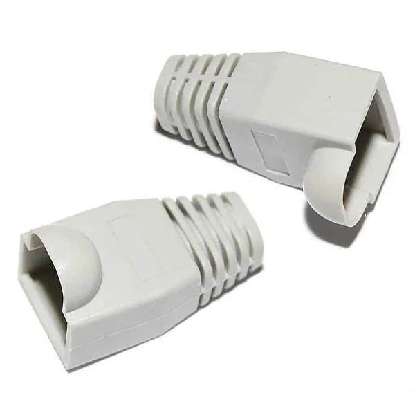 Колпачок изолирующий для разъема RJ45 PVC сер. (уп.100шт) TOKOV ELECTRIC TKE-IC-RJ45-GR 