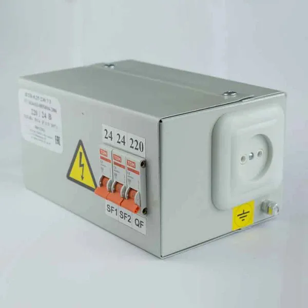 Ящик с понижающим трансформатором ЯТП 0.25 220/36В (3 авт. выкл.) Кострома ОС0000002367 