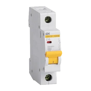Автомат  1п 10А (C) (ВА 47- 29) ИЭК