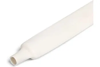 Трубка ТУТнг  12/6 термоусаж. белая отрезками 1м HLT