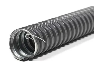 Металлорукав в ПВХ изоляции МРПИ нг Морозка 16 (50 м/уп.) с протяжкой УХЛ1 ГОФРОМАТИК