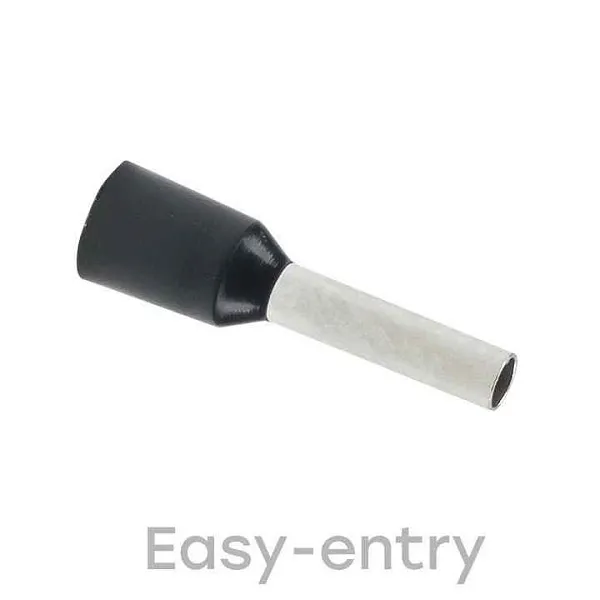 Наконечник штыревой втулочный изол. НШвИ 1.5-8 (уп.50шт) EKF nhvi-1.5-8 