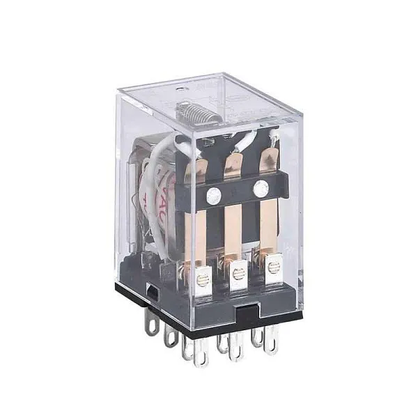 Реле промежуточное JZX-22F(D) 4 конт. с инд. LED 3А 24В DC CHINT 285385 