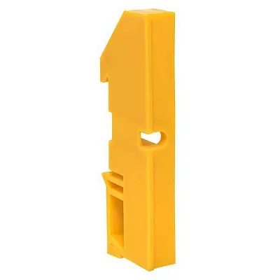 Изолятор на DIN-рейку желт. PROxima EKF ak-1-4-y 