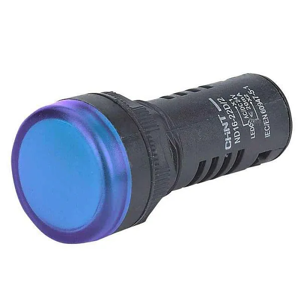 Индикатор ND16-22D/2 син. AC/DC 230В (R) CHINT 593074 