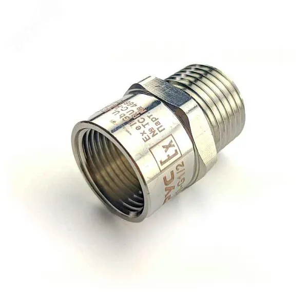 Ex-переходная муфта МПВЛ-М20-М25 Ех db e II Gb U ГОФРОМАТИК 